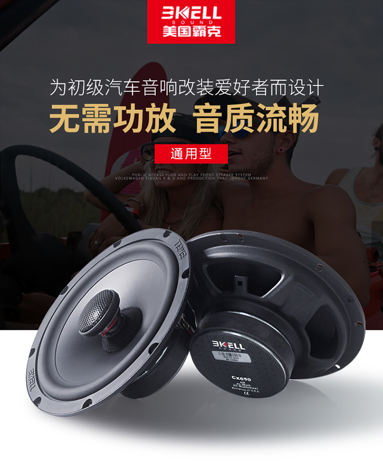 霸克CX650同軸喇叭