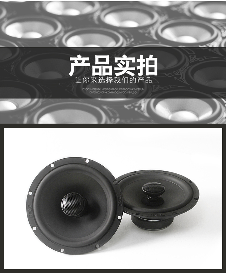 霸克CX650同軸喇叭