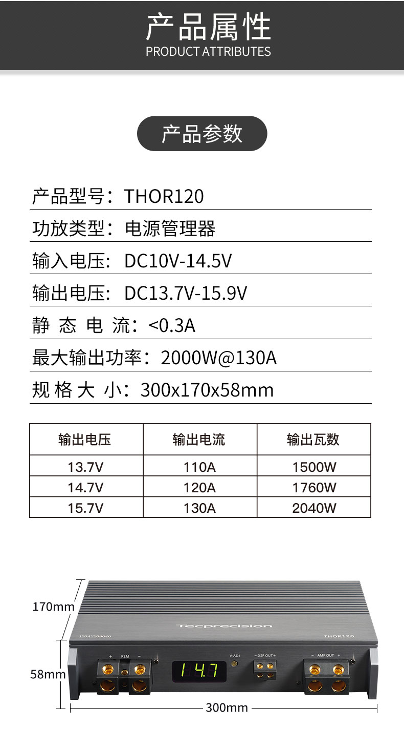TEC 雷神電源管理器