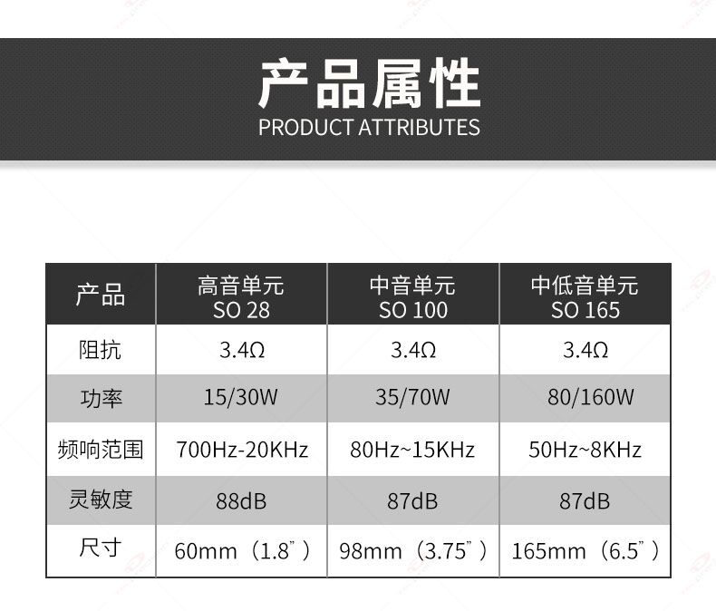 意大利TEC太陽神 SO6.2 系列兩分頻