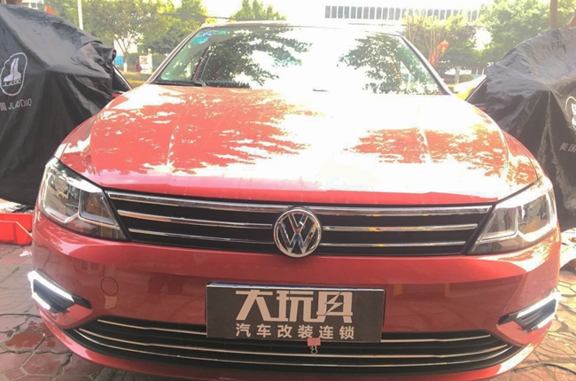 瞬息萬變 南充大玩具大眾凌渡改裝德國ETON汽車音