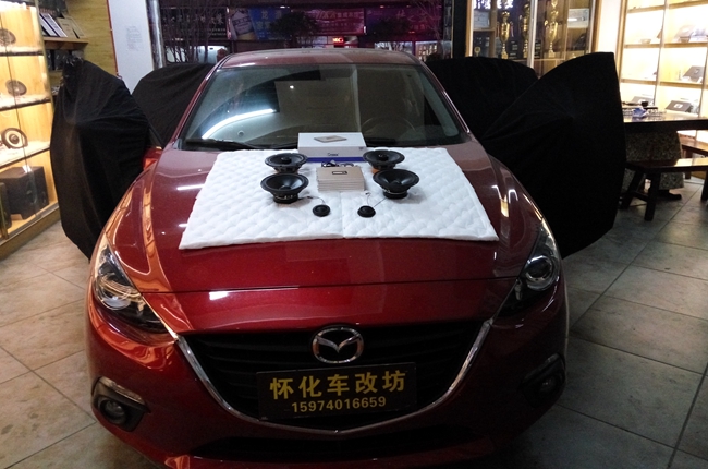 好音樂不獨品 車改坊汽車影音連鎖馬自達昂克賽