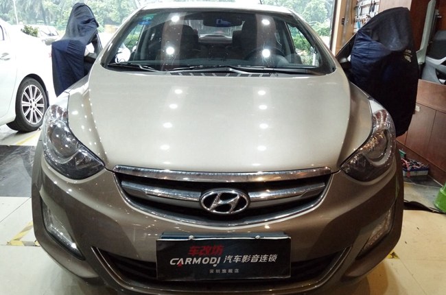 堅持的美麗 車改坊汽車影音連鎖現代朗動改裝德