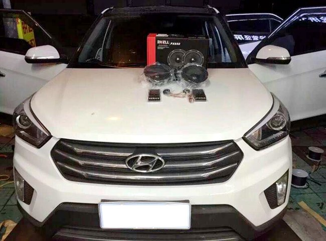 時尚傳送門→_→ 車改坊汽車影音連鎖現代IX25改