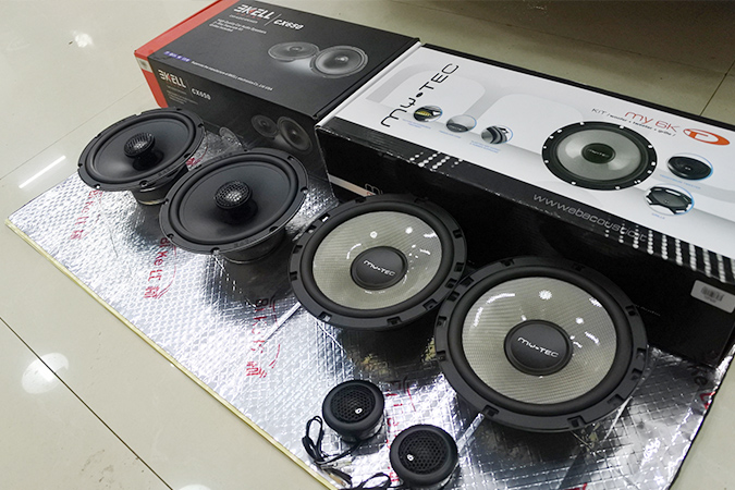 日產軒逸無損換裝意大利TEC入門級MY6k兩分頻汽車音響