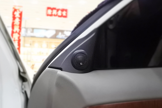 日產軒逸無損換裝意大利TEC入門級MY6k兩分頻汽車音響