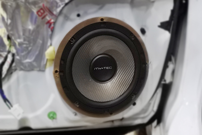 醉了醉了，比亞迪F3以意大利TEC入門級套裝喇叭MY6K替換pioneer同軸喇叭