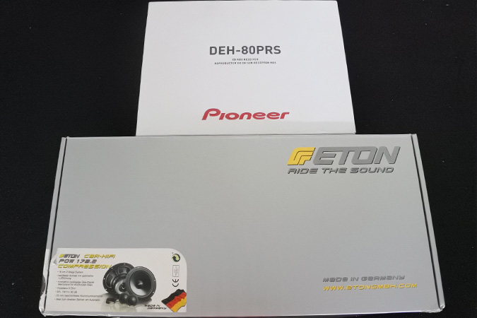五菱宏光S1改裝先鋒DEH-80PRS專業汽車音響CD主機搭配德國伊頓POW172.2，聽人聲音樂的極品