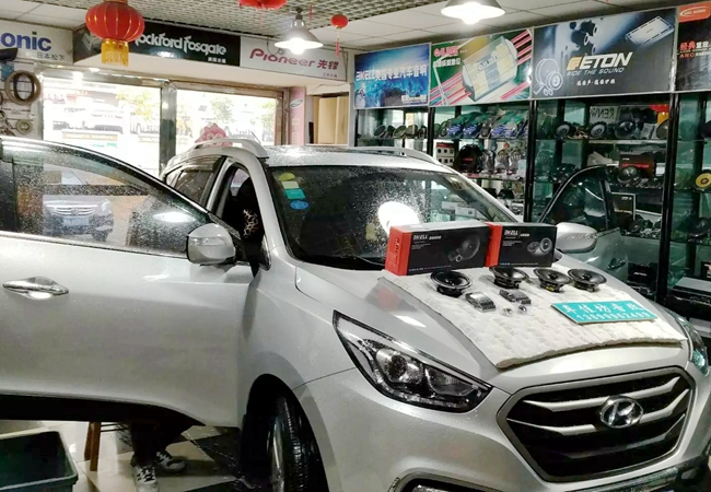 牽腸掛肚竟是她 新疆車佳坊現代ix35改裝美國霸克