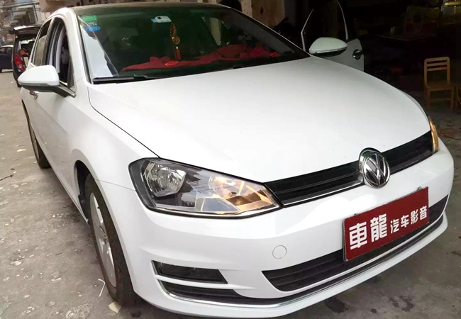 看看你有木有中槍 臺山車龍大眾高爾夫7改裝ET