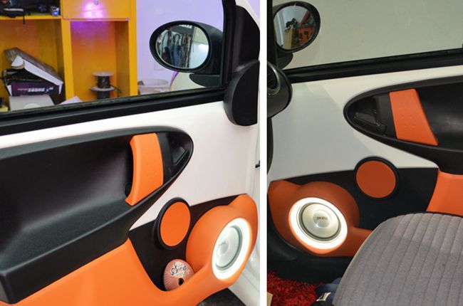 熱情如火 沈陽易陽比亞迪F0改裝美國霸克汽車音