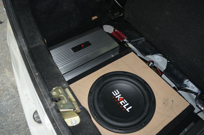 熱情如火 沈陽易陽比亞迪F0改裝美國霸克汽車音