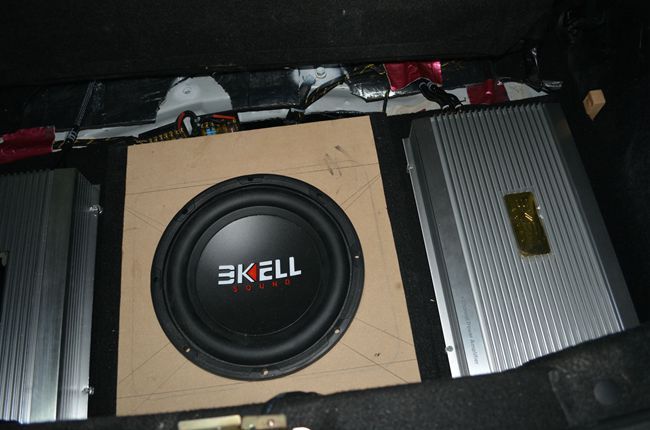 熱情如火 沈陽易陽比亞迪F0改裝美國霸克汽車音