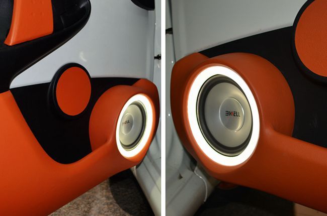 熱情如火 沈陽易陽比亞迪F0改裝美國霸克汽車音