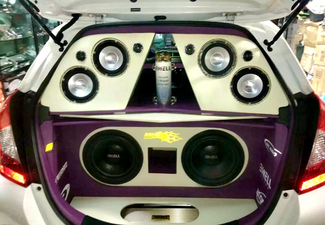 快上車有音樂！新疆車佳坊本田飛度改裝美國霸