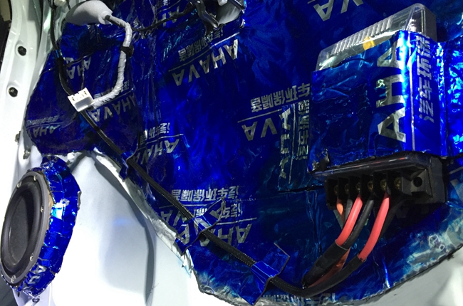 主動選擇 寧國車震本田CRV改裝美國霸克汽車音響