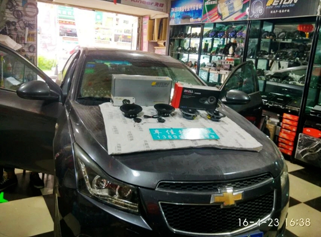 因愛而生 新疆車佳坊雪佛蘭科魯茲改裝ETON和霸克