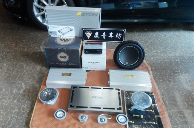 細致入微 昆明魔音車坊奧迪TT改裝ETON和霸克汽車