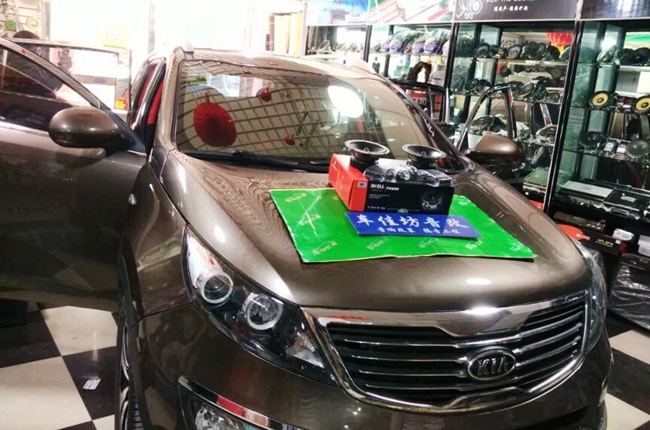 秀出發燒味 新疆車佳坊起亞智跑二次升級改裝斯