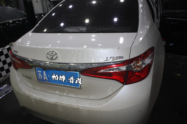 希望之聲 南京帕博豐田雷凌改裝美國霸克汽車音