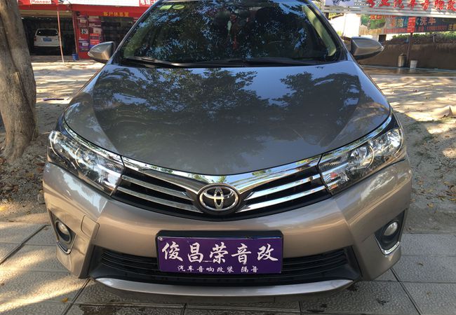 魅力改裝 景洪俊昌榮豐田卡羅拉改裝斯派朗汽車