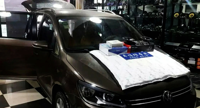 只要靚音 新疆車佳坊大眾途安改裝ETON，霸克和斯