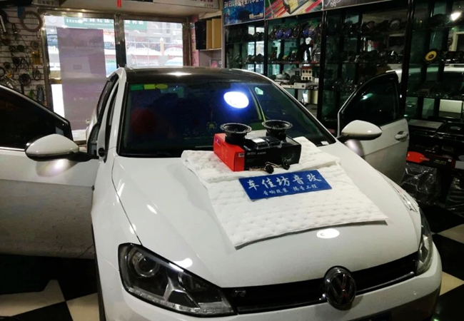 簡單升級樂歡喜 新疆車佳坊大眾高爾夫7改裝美國