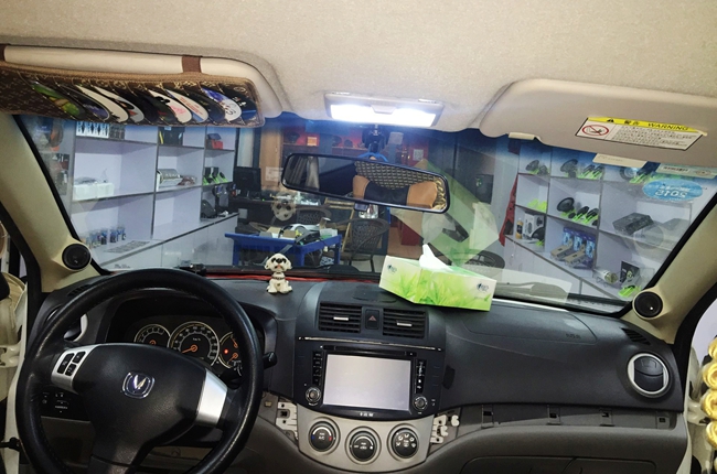音有你而美 南充大玩具汽車音響長安悅翔V5改裝