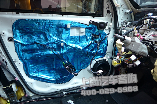 秀色可餐 西安上尚豐田RAV4改裝德國ETON汽車音響