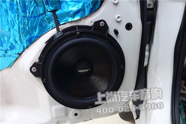 秀色可餐 西安上尚豐田RAV4改裝德國ETON汽車音響