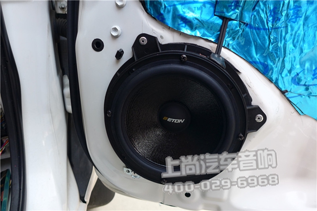 秀色可餐 西安上尚豐田RAV4改裝德國ETON汽車音響