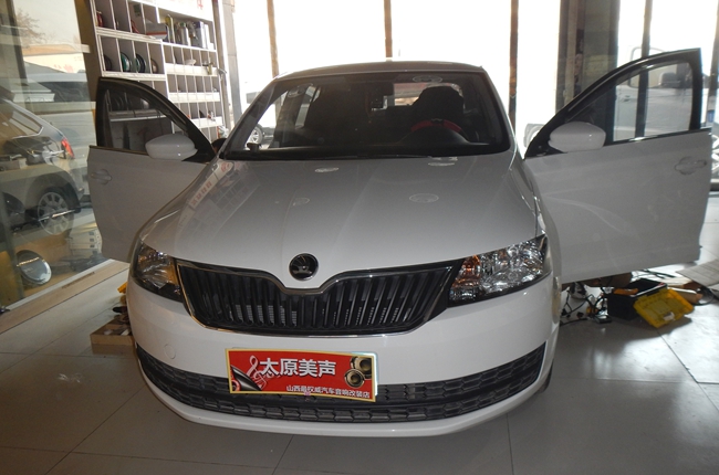 音樂新升級 太原美聲斯柯達改裝美國霸克汽車音