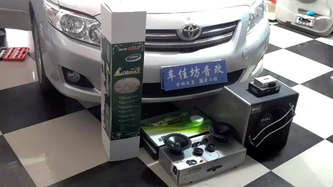 流光璀璨閃耀升級 新疆車佳坊豐田卡羅拉改裝