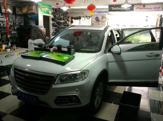 換裝因你而不同 新疆車佳坊哈弗H6改裝TEC和霸克