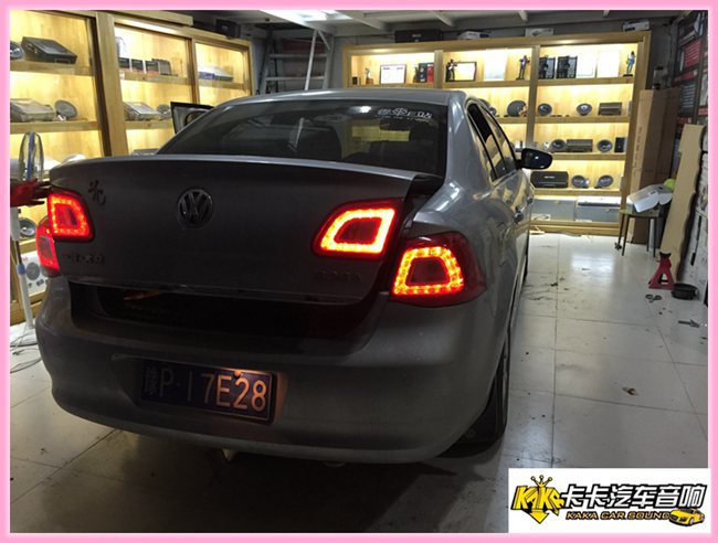 聽見最美時光 鄭州卡卡大眾寶來改裝德國ETON汽車