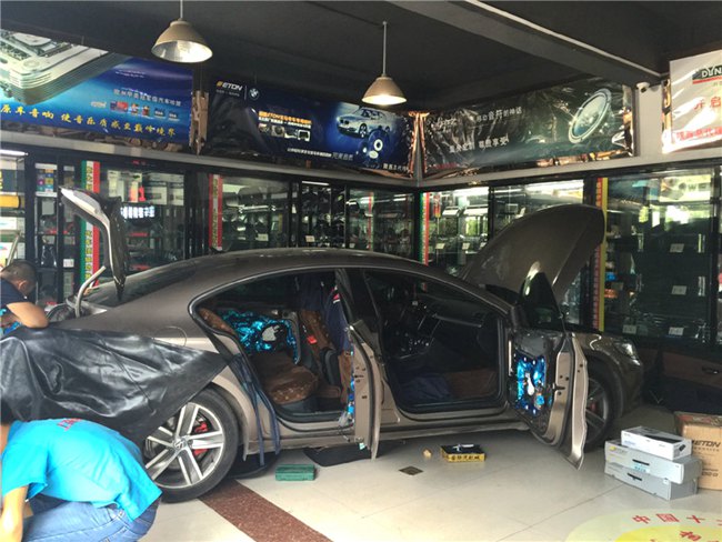 榮光盛世勁享樂 西安上尚大眾CC改裝德國ETON汽車