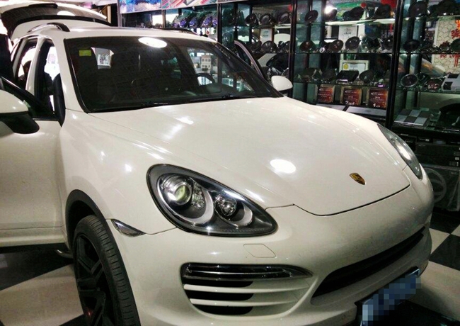 音樂如期而至 新疆車佳坊保時捷卡宴改裝斯派朗