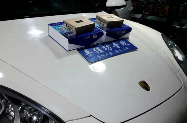 音樂如期而至 新疆車佳坊保時捷卡宴改裝斯派朗