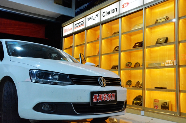 我為音樂狂 車改坊（番禺店）大眾速騰改裝美國