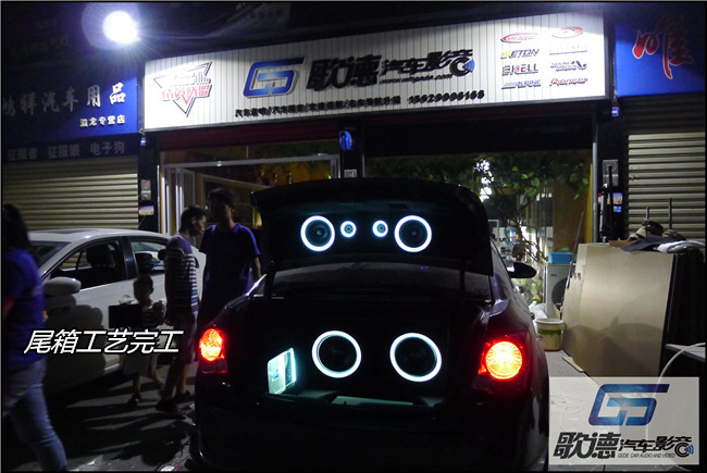 最炫車改風 武漢歌德科魯茲改裝美國BKELL汽車音