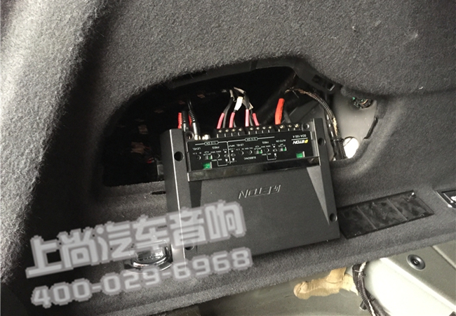音樂響自由 西安上尚奧迪A6L改裝德國ETON汽車音響