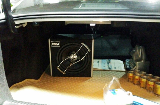 戀音情結 新疆車佳坊大眾速騰改裝霸克和斯派朗