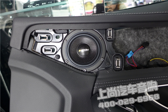 歡樂集結號 西安上尚奔馳C200改裝德國ETON汽車音