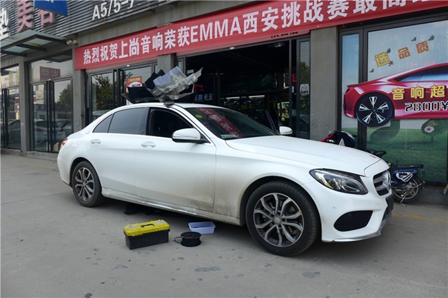 激發無限潛能 西安上尚奔馳C180改裝德國ETON汽車