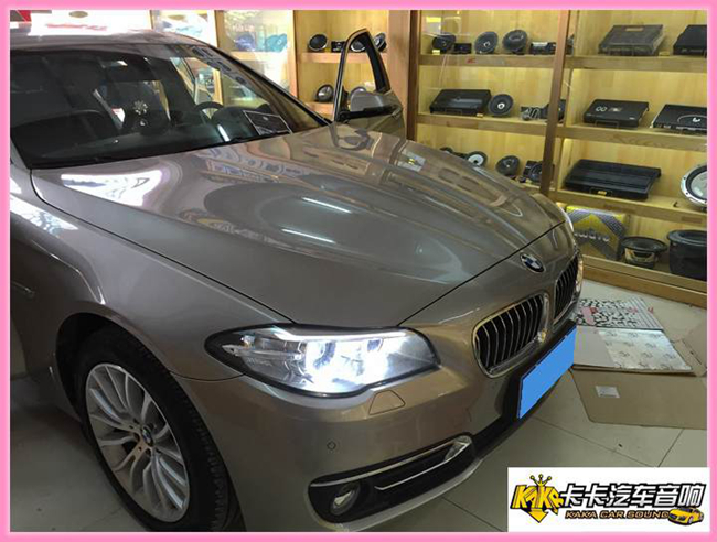 好車好音響 鄭州卡卡寶馬525改裝德國EOTN音響