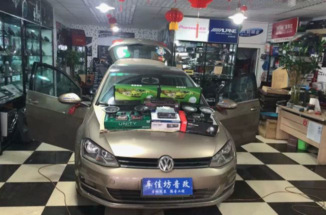 留住美好 新疆車佳坊大眾高爾夫7改裝Hybrid Audi