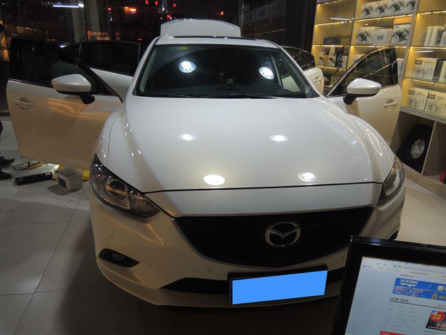 實現高品位車生活 太原美聲馬自達阿特茲改裝美
