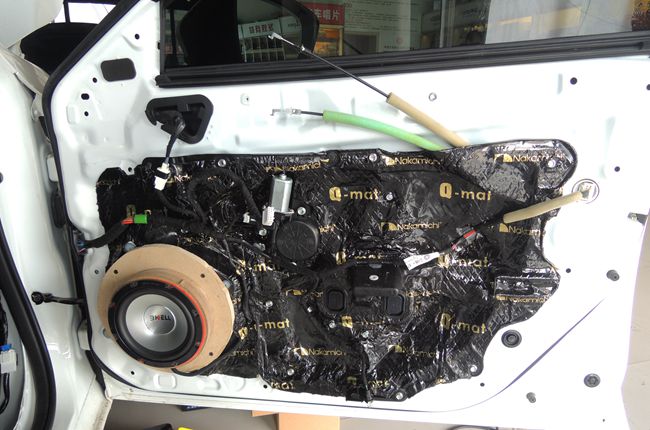 實現高品位車生活 太原美聲馬自達阿特茲改裝美