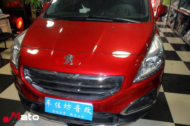 簡單實惠動聽 新疆車佳坊標致3008改裝TEC和霸克汽