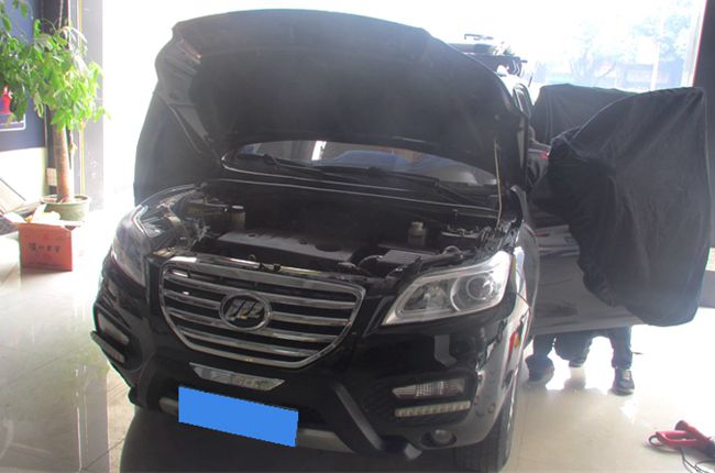一路動感 佛山車改坊力帆X60改裝美國霸克汽車音